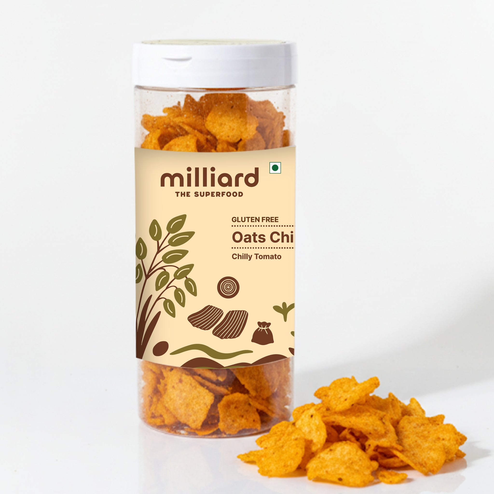 Oats Chips – Gluten Free Chilly Tomato Snack