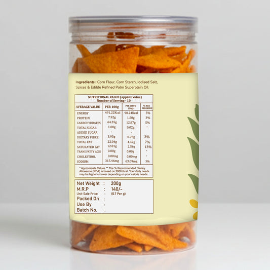 Healthy Crunch Combo – Quinoa, Corn & Spinach Snacks