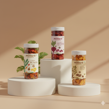 Healthy Chips Combo – Mix Veg Chips + Beetroot Chips + Oats Chips | Gluten-Free Crunchy Snacks